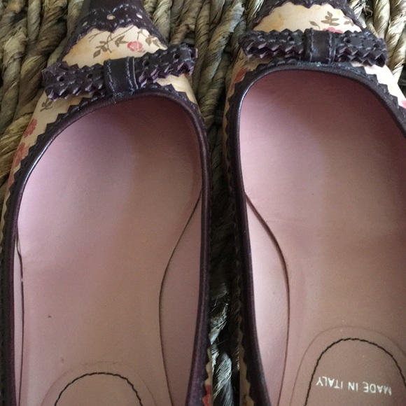 Miu Miu kitten heels. Floral spectators. Size 36 - Picture 7 of 8